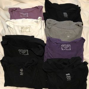 Maternity shirt bundle, size L and XL